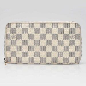 Louis Vuitton Damier Azur Canvas Zippy Organizer Wallet